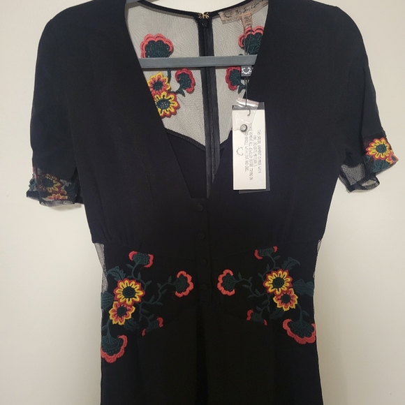 NWT- XS Elenora Romper- For Love and Lemons - Picture 13 of 13